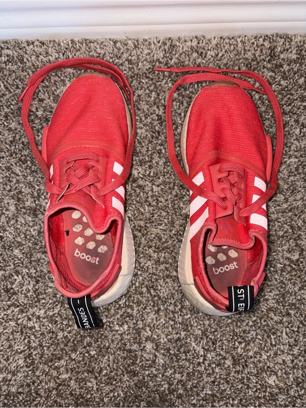 Women’s Coral Adidas Ultraboost NMD